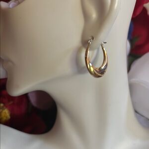 Real Gold Earrings with Intricate Design